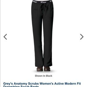 Greys anatomy active scrub pants